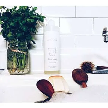 Common Good - Dish Soap, Plant-Based with Pure Essential Oil Scents, Biodegradable Formula, No Parabens or Sulfates, Leaping Bunny Certified (Bergamot, 16 ounces)