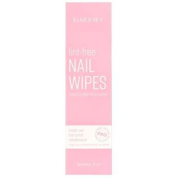 Kiara Sky Lint Free Nail Wipes for Perfect Nail Care