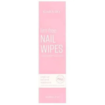 Kiara Sky Lint Free Nail Wipes for Perfect Nail Care