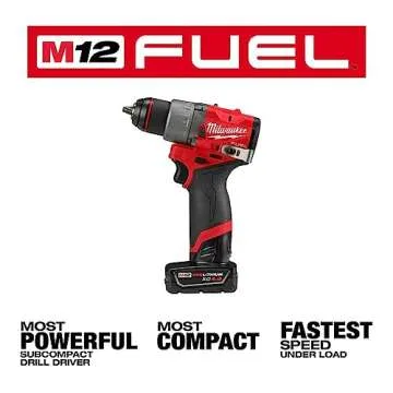 Milwaukee Electric Tool M12 Fuel 1/2"" Drill Driver Kit