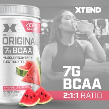 Xtend BCAA Powder for Enhanced Muscle Recovery and Hydration