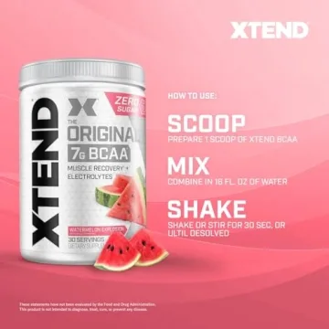 Xtend BCAA Powder for Enhanced Muscle Recovery and Hydration