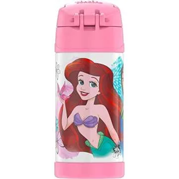 THERMOS FUNTAINER Kids Bottle - Disney Princess - 12 Ounces