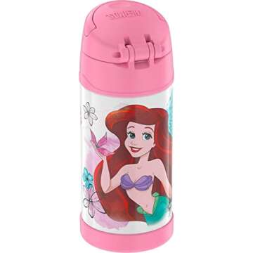 THERMOS FUNTAINER Kids Bottle - Disney Princess - 12 Ounces