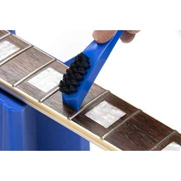 MusicNomad F-ONE Unfinished Fretboard Care Kit - Oil, Cloth, Brush (MN125)