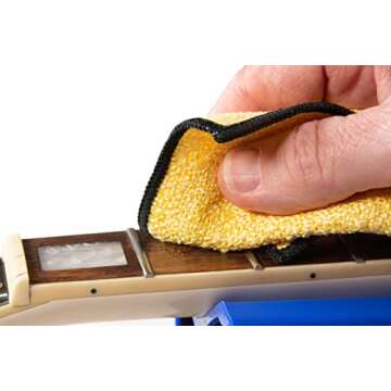 MusicNomad F-ONE Unfinished Fretboard Care Kit - Oil, Cloth, Brush (MN125)