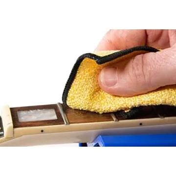 MusicNomad F-ONE Unfinished Fretboard Care Kit - Oil, Cloth, Brush (MN125)