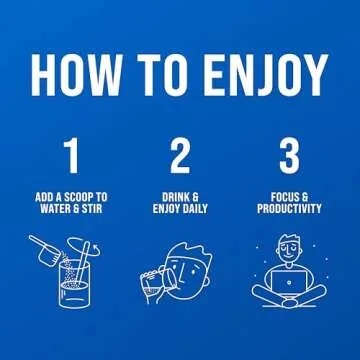 Nello Supercalm Drink Mix - Ashwagandha KSM 66, Magnesium Glycinate, L-Theanine, Vitamin D3 - Ashwagandha Root Extract, Magnesium & L-Theanine Supplement - Focus & Support (30 Servings)