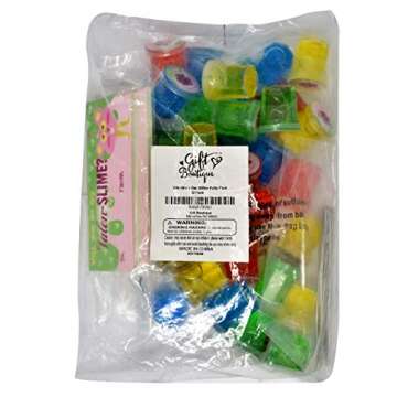 32 Pack Valentine’s Day Gifts Cards with Mini Slime Putty for Kids Boys & Girls Valentine Classroom Exchange Cards and Valentine's Party Favor Toys Goodies Bag Fillers Non Toxic