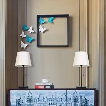 Elegant HAITRAL Bedside Table Lamps Set of 2 for Any Room