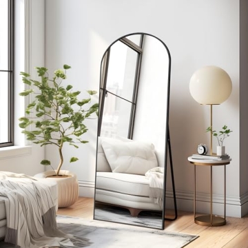 NicBex Arched Full Length Mirror with Stand - Elegant & Versatile Design