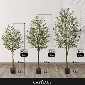 Stunning 7ft Artificial Olive Tree for Your Home Decoration