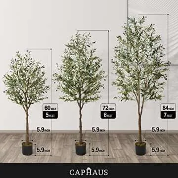 Stunning 7ft Artificial Olive Tree for Your Home Decoration