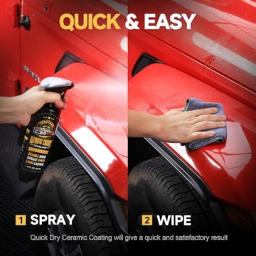 Toretark Ceramic Coating Spray for High Gloss Car Care