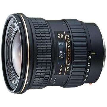 Tokina 11-16mm f/2.8 AT-X116 Pro DX II Digital Zoom Lens (for Canon EOS Cameras)