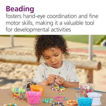 Colorations® Multi-Mix Beads, Great Value Assorted Beads, 1 lb, Approx 3,000 Beads, raft Projects, Crafts for Kids, Jewelry Making, Hair Accessories, Key Chains, Ornaments