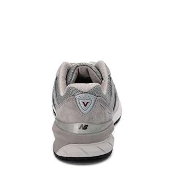 New Balance Women's Made in US 990 V5 Sneaker, Grey/Castlerock, 9