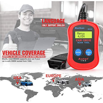 Autel MS300 OBD2 Scanner - Read & Clear Codes Easily