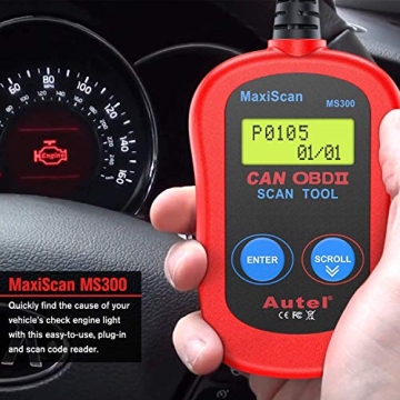Autel MS300 OBD2 Scanner - Read & Clear Codes Easily