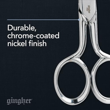 Gingher Premium 5" Fabric Scissors for Perfect Cuts