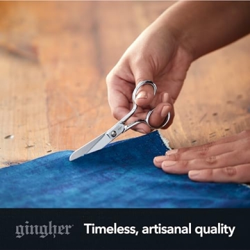 Gingher Premium 5" Fabric Scissors for Perfect Cuts