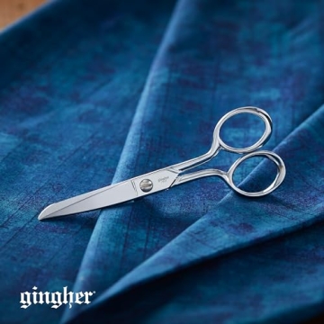 Gingher Premium 5" Fabric Scissors for Perfect Cuts