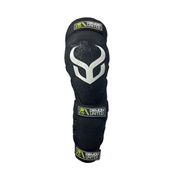 Demon D3O Hyper Knee & Shin Mountain Bike Pads - Shock Absorbing Gear for Extreme Sports