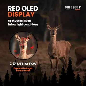 Precision MILESEEY Hunting Rangefinder - 1000 Yards Accuracy