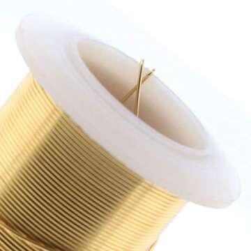 22-Gauge Tarnish-Resistant Craft Wire for Jewelry Making