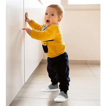 DADAWEN Boys Girls Toddler Sneakers Kids Lightweight Walking Shoes Mesh Breathable Tennis Shoes for ...