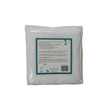 Nouvelle Legende Reusable Commercial Grade Cotton Flour Sack Towels – Ultra-Soft, Lint-Free, for Kitchen, Food Prep, & Baking, 28 x 29 Inches, 12-Pack, White