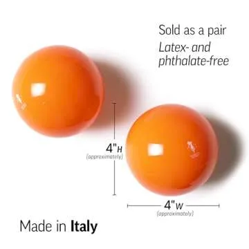 OPTP Franklin Method Smooth Ball Set - Adjustable Firmness Massage Roller Ball Set for Back and Neck Massage - Gentle Deep Muscle Massage for Sensitive Soft Tissue Relief