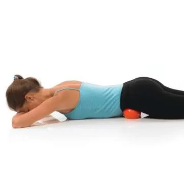 OPTP Franklin Method Smooth Ball Set - Adjustable Firmness Massage Roller Ball Set for Back and Neck Massage - Gentle Deep Muscle Massage for Sensitive Soft Tissue Relief