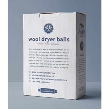 Woolzies XL Wool Dryer Balls: Eco-Friendly Laundry Essential