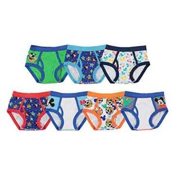 Disney Boys Briefs 7-Pack - Mickey Mouse Comfort