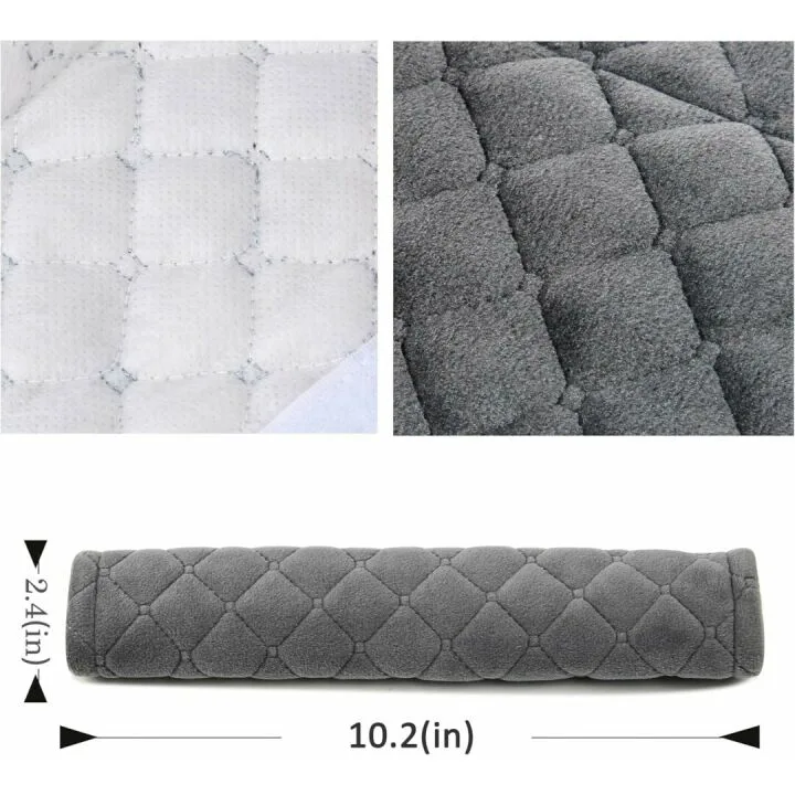 Amooca Seat Belt Covers - 2 Cushion Pads for Comfort