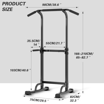 Soges Power Tower: Adjustable Home Fitness Equipment