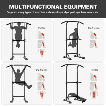 Soges Power Tower: Adjustable Home Fitness Equipment