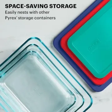 Durable Pyrex Glass Food Storage Set for Easy Meal Prep