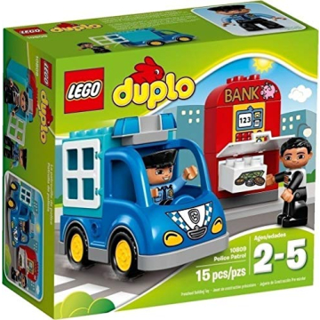 LEGO DUPLO Town Police Patrol 10809 - Engaging Toddler Building Set