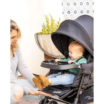 Joovy Caboose LX Tandem Stand-on Stroller, Black