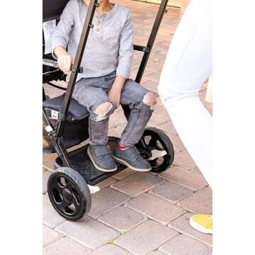 Joovy Caboose LX Tandem Stand-on Stroller, Black