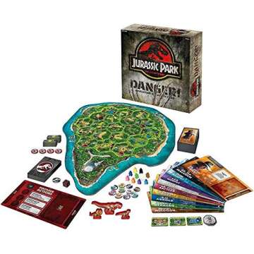 Ravensburger Jurassic Park Danger! Adventure Strategy Board Game for Adults and Kids Ages 10 Years U...