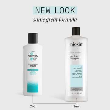 Nioxin Scalp Recovery Purifying Shampoo - Shampoo for Dandruff and Itchy Scalp, 33.8 fl oz (Packagin...