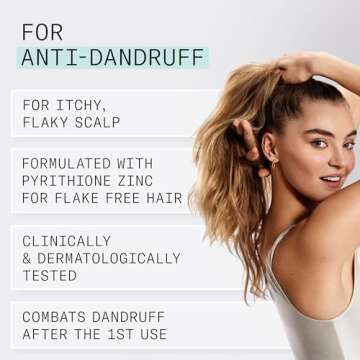 Nioxin Scalp Recovery Purifying Shampoo - Shampoo for Dandruff and Itchy Scalp, 33.8 fl oz (Packaging May Vary)