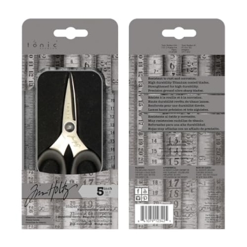 Tim Holtz 5 Inch All Purpose Scissors for Crafting