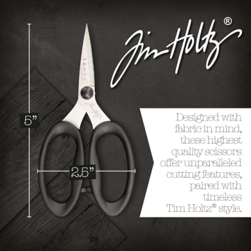 Tim Holtz 5 Inch All Purpose Scissors for Crafting