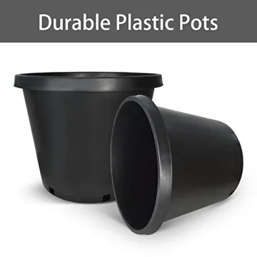 Durable 15 Gallon Plant Nursery Pots for Gardeners