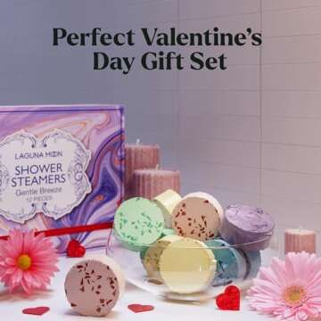 Aromatherapy Shower Steamers - 12pc Variety Pack Essential Oil Shower Steamers - Self Care, Nasal Re...