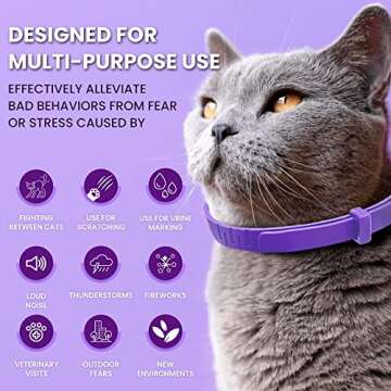 TriOak Calming Collar for Cats - 4 PackStress Relief